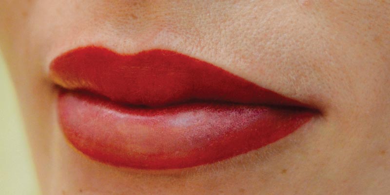 Lips after